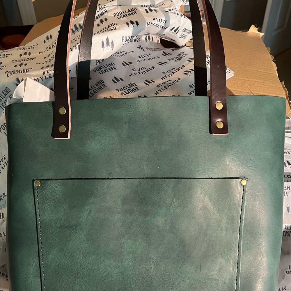 Portland Leather Goods classic Surf large Tote Bag Limited Edition